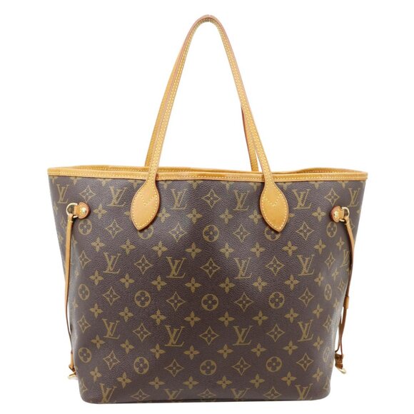 Louis Vuitton  Neverfull MM Monogram Canvas Tote Bag Brown - Picture 1 of 14